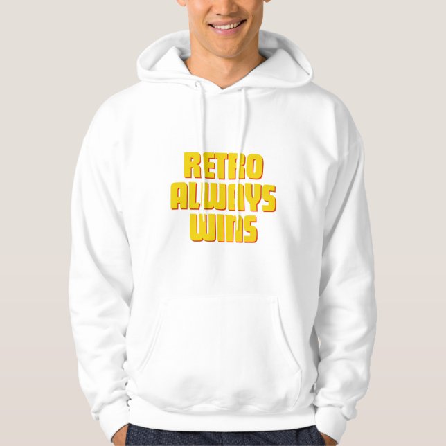 Veste À Capuche Unisex Hoodie – Modern Minimalist Hooded (Devant)