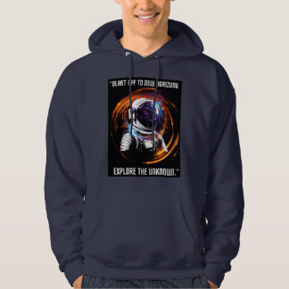 VESTE À CAPUCHE UNIVERSE EXPLOREZ L'ASTRONAUT CONNU