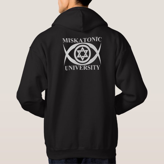 VESTE À CAPUCHE UNIVERSITÉ MISKATONIQUE (Dos)