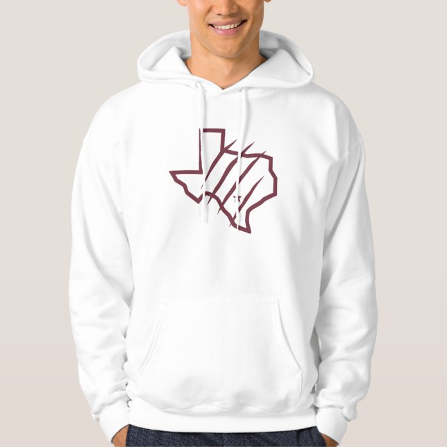 Veste À Capuche Université Texas A&M de San Antonio | Logo d'état  (Devant)