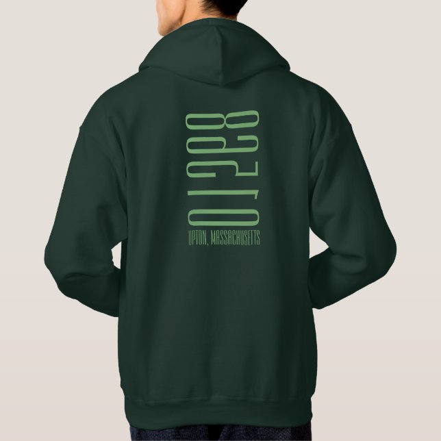 Veste À Capuche Upton le Massachusetts inverti (Dos)