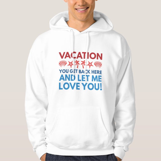 Veste À Capuche Vacances (Devant)