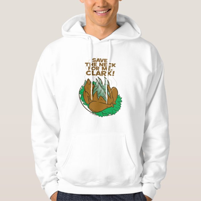 Veste À Capuche Vacances de Noël | Sauvez le cou pour moi, Clark ! (Devant)