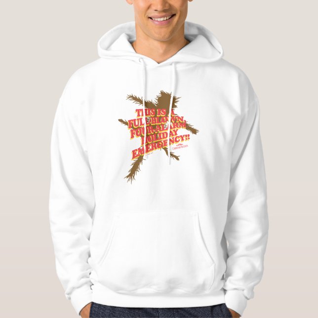 Veste À Capuche Vacances de Noël | Vacances à quatre alarmes (Devant)