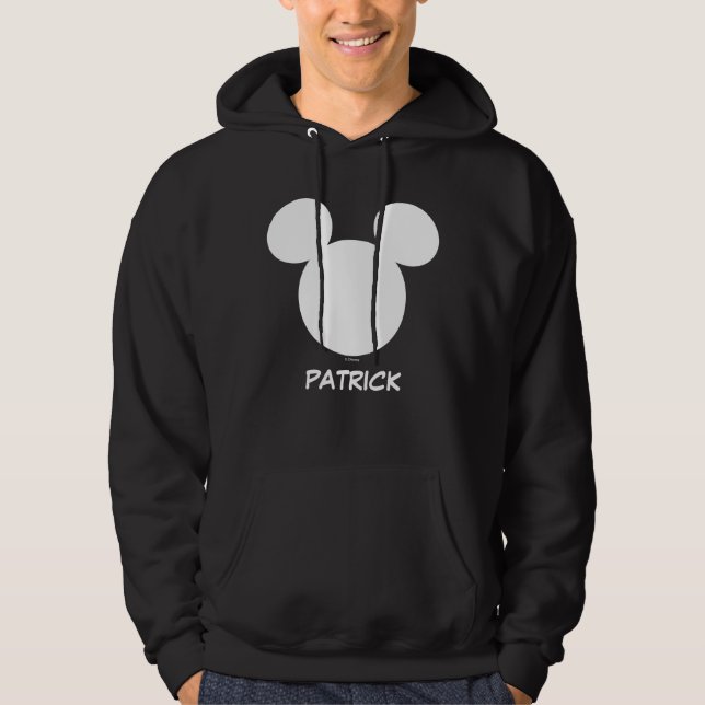 Veste À Capuche Vacances famille Disney - Mickey | Ajouter Votre N (Devant)