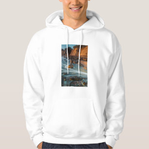 Veste À Capuche Vague le long de la plage, Californie