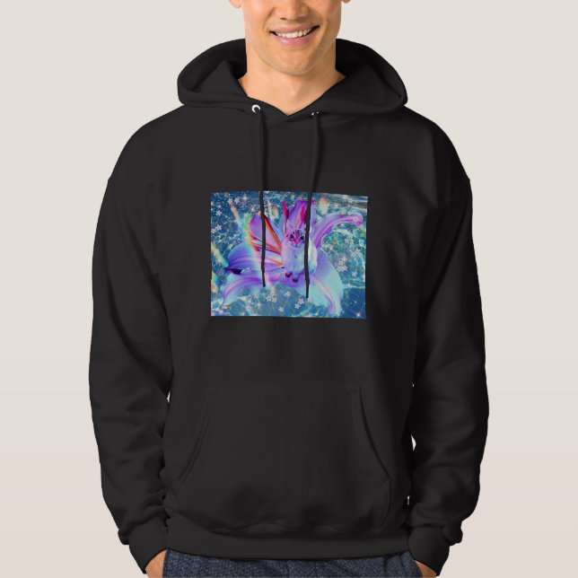 Veste À Capuche Vaporwave Cat - Hoodie  (Devant)