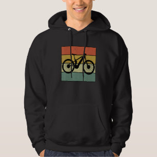 Veste À Capuche Vélo Électrique Graphique Rétro VTT Bicyclette Éle