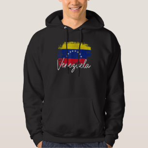 Veste À Capuche Venezuela Drapeau Vintage Venezuela Fierté Racines