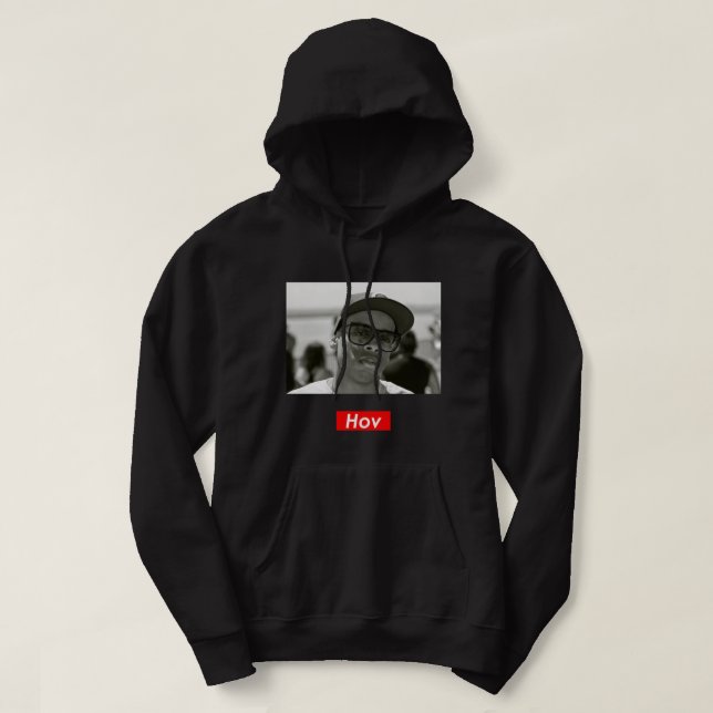 Veste À Capuche Ventilateur Des Années 80 De L'Artiste Rapper Art  (Design devant)
