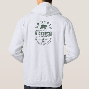 Veste À Capuche Vers le nord du Wisconsin
