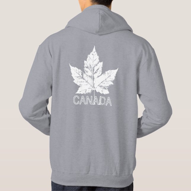 Veste À Capuche Veste Canada cool personnalisée Veste Canada (Dos)