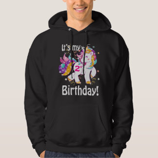 Veste À Capuche Vêtements de licorne pour enfants pour mon 2ème an