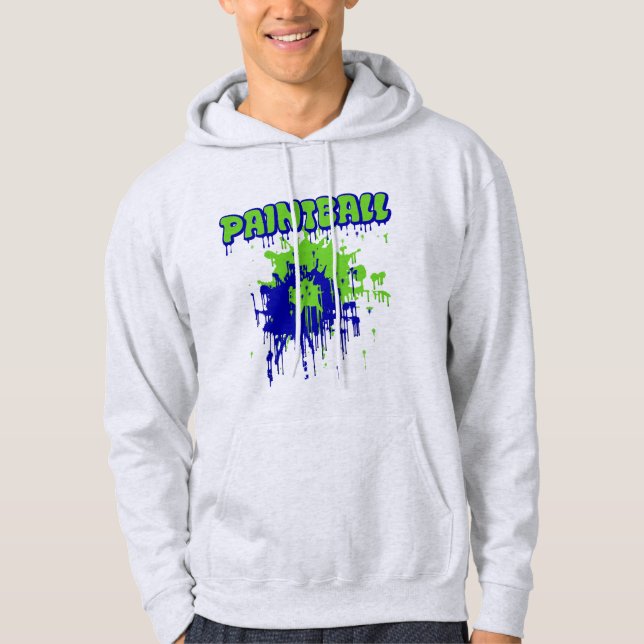 Veste À Capuche Vêtements de Peinture (Devant)