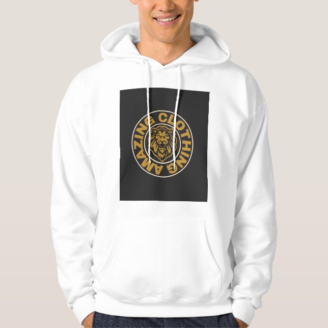 Veste À Capuche "Vêtements étonnants" (Devant)