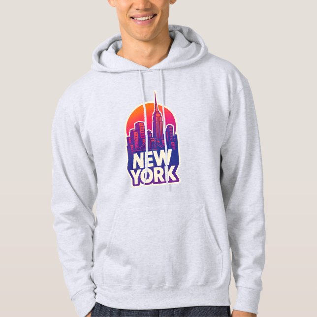 Veste À Capuche Vêtements Vibe New York (Devant)