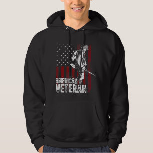Veste À Capuche Vétéran américain 33