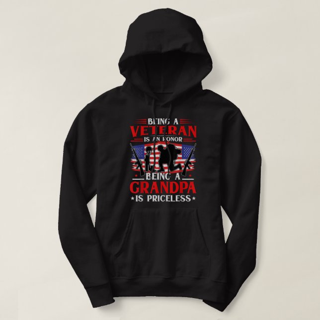 Veste À Capuche Vétéran de Honor (Design devant)