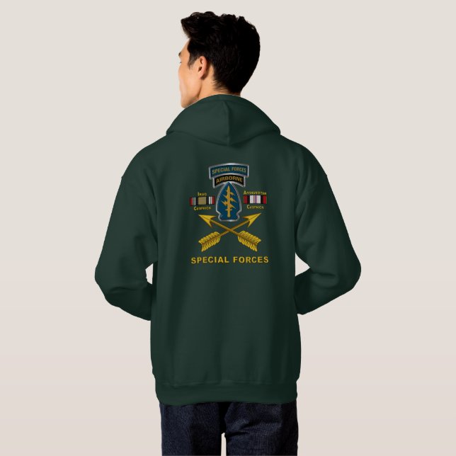 Veste À Capuche Vétérinaire des opérations spéciales de l'Armée de (Dos entier)