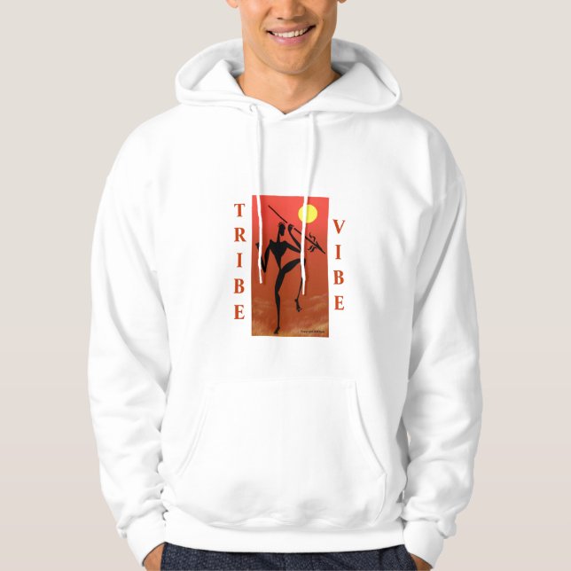 VESTE À CAPUCHE VIBE DE TRIBU (Devant)