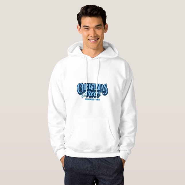 Veste À Capuche Vibes de Noël (Devant entier)