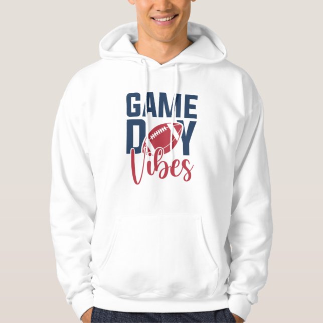Veste À Capuche Vibes du Jour du Jeu (Devant)