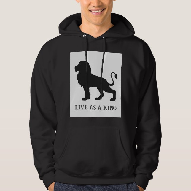 Veste À Capuche vie du lion (Devant)