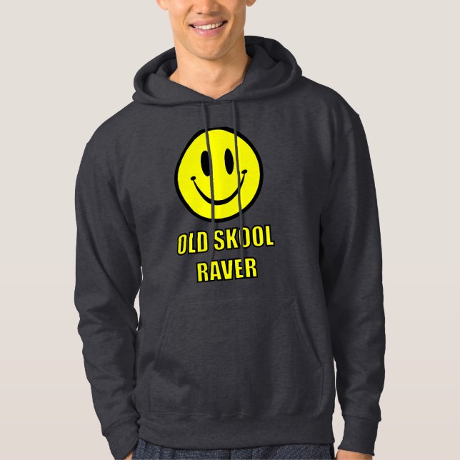 Veste À Capuche Vieux fêtard de Skool (Devant)