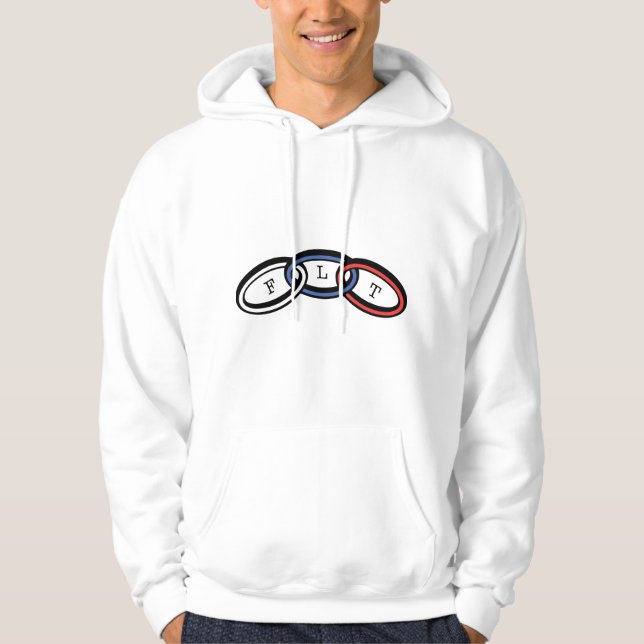 Veste À Capuche Vieux symbole de camarades (Devant)