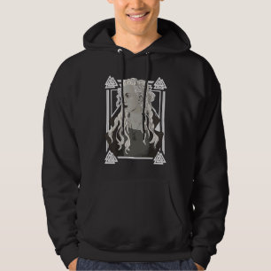 Veste À Capuche Viking guerrière Valhalla Shieldmaiden