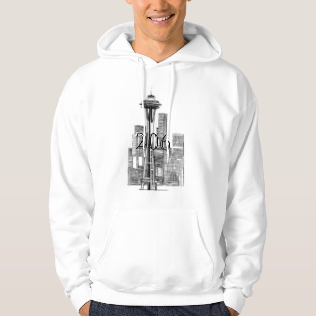 Veste À Capuche ville de mer, 206 (Devant)