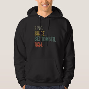 Veste À Capuche Vintage 1934 88ème anniversaire Epic depuis le 19 