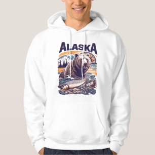 Veste À Capuche Vintage Alaska