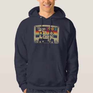 Veste À Capuche Vintage juillet 1982 40e anniversaire Cadeau 40 an