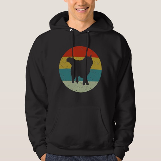 Veste À Capuche vintage sibérien husky (Devant)
