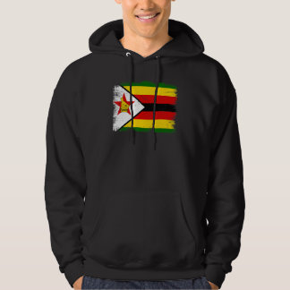 Veste À Capuche Vintage Zimbabwe Flag Zimbabwean Independence Day