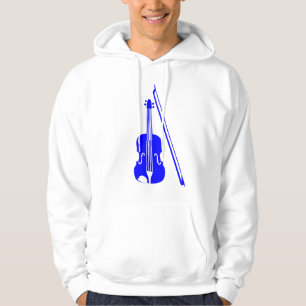 Veste À Capuche Violon - Bleu