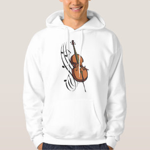 Veste À Capuche Violoncelle et musique