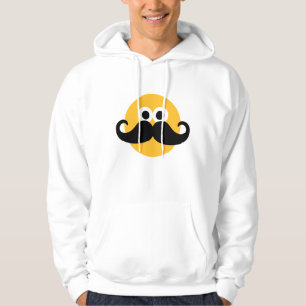 Veste À Capuche Visage de moustache