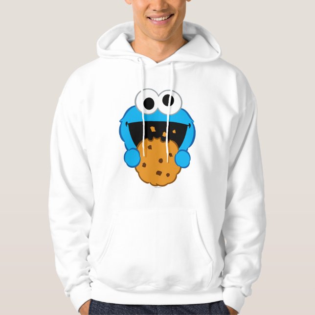 Veste À Capuche Visage du cookie (Devant)