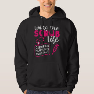 Veste À Capuche Vivre La Vie Des Scrubs _ Assistante Infirmière Ce