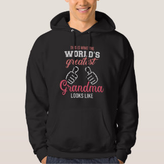Veste À Capuche Voici à quoi ressemble la plus grande grand-mère d