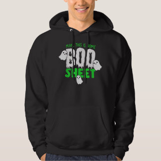 Veste À Capuche Voici une feuille de livre amusante Halloween Ghos