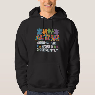 Veste À Capuche Voir le monde différemment Sensibilisation à l'aut