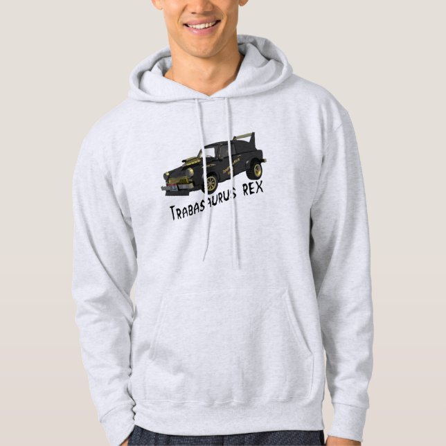 Veste À Capuche Voiture Trabant Est Allemande Personnalisée (Devant)