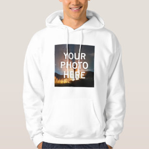 Veste À Capuche Votre photo ici