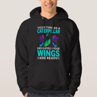 Veste À Capuche Votre Temps A Expiré Vos Ailes Sont Prêt Butterf