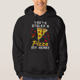 Veste À Capuche Vous avez volé une pizza de mon cœur  Saint Valent