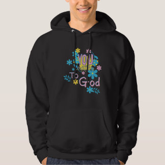 Veste À Capuche VOUS COMPTEZ POUR DIEU Femmes Inspirational Chréti