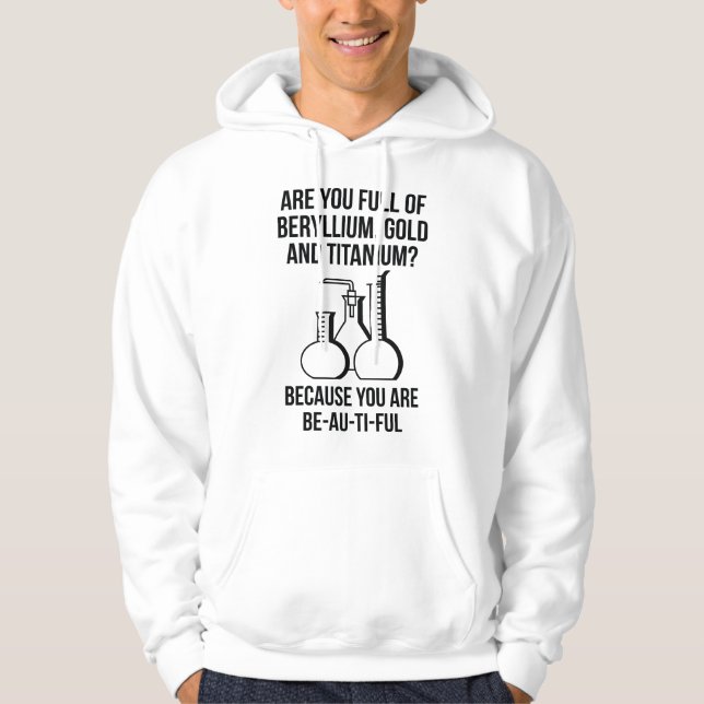 Veste À Capuche Vous Êtes Au-Ti-Ful (Devant)